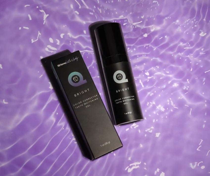 Q Bright Tooth Whitening Toothpaste調色美白牙膏（1oz/28g)