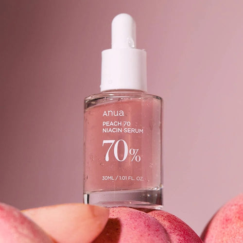 ANUA 70% Peach Niacinamide Brightening Serum 水蜜桃煙酰胺亮白精華 30ml